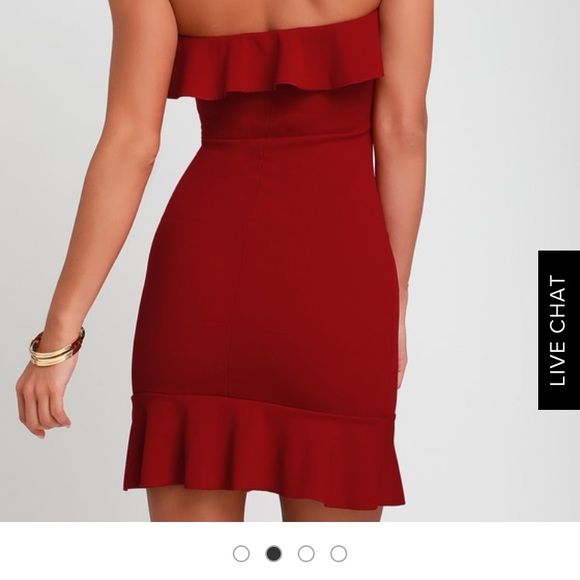 Red dress - Picture 2 of 2